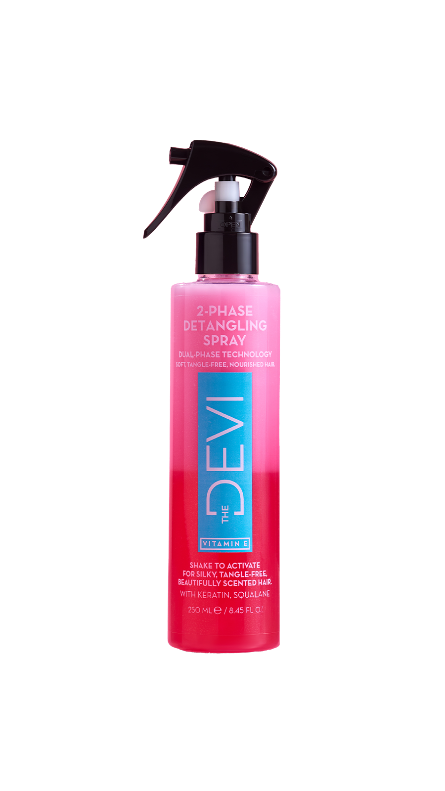 2-Phase Detangling Spray with Keratin & Squalane – 250ml