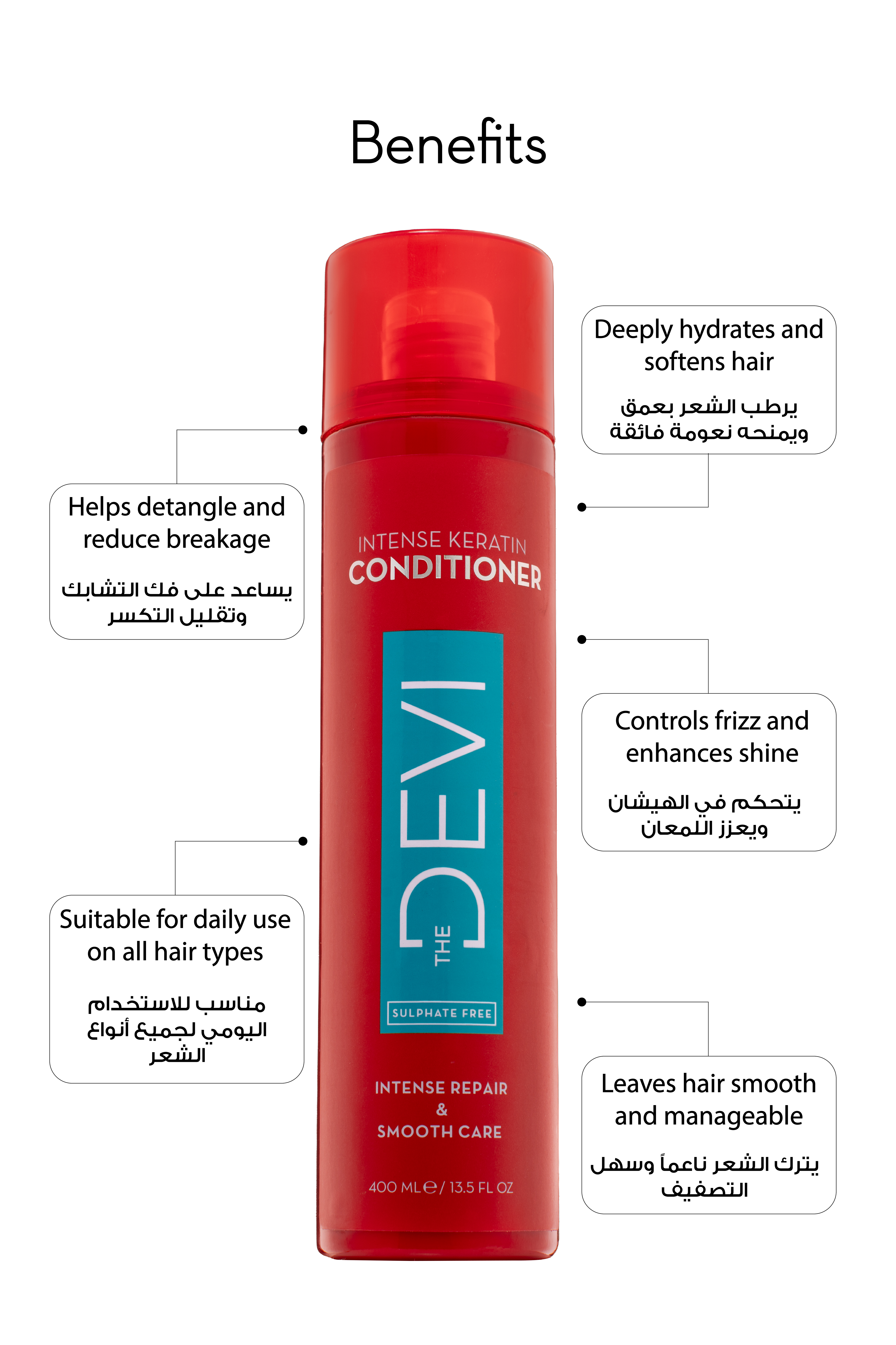 DEVI Hair Conditioner – 400ml