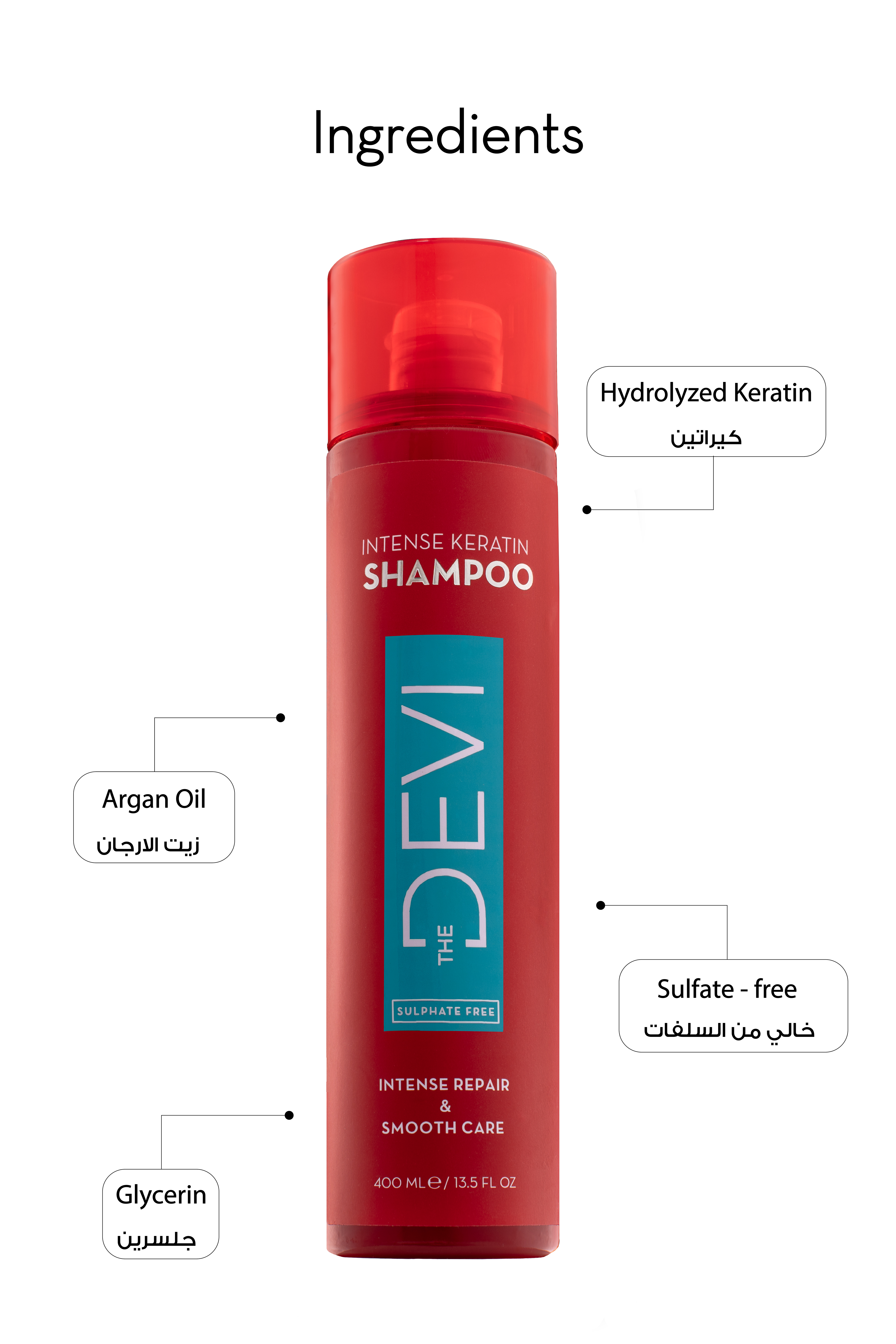 DEVI Hair Shampoo – 400ml